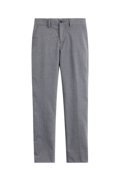 Checkered Trousers - Grey