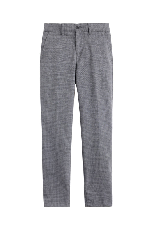 Checkered Trousers - Grey