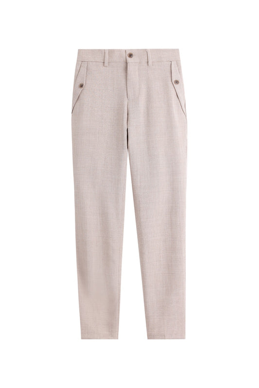 Pepita Trousers - Mocha