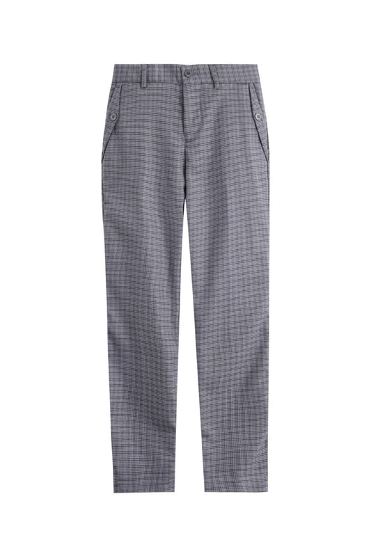 Pepita Trousers - Grey