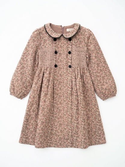 Peter Pan Dress - Floral