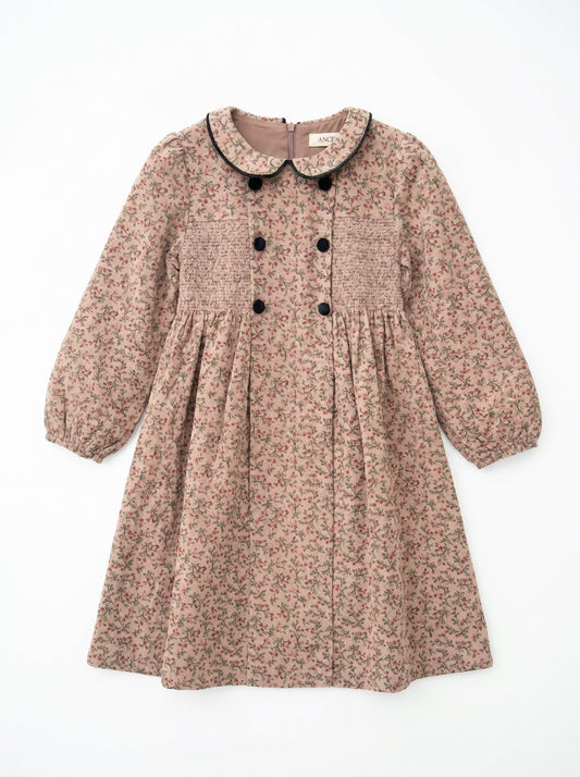 Peter Pan Dress - Floral