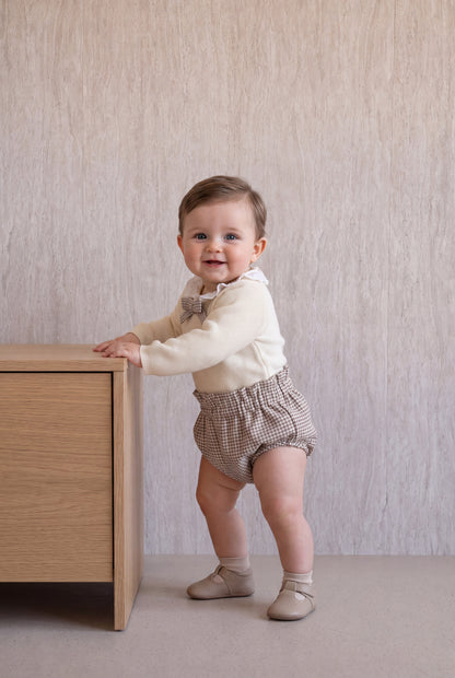 Pepita Set - Cream