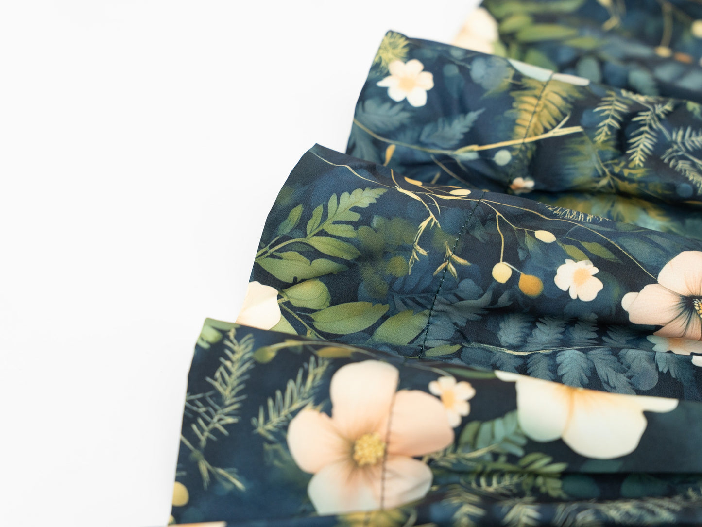Printed Ruffle Dress - Flowers