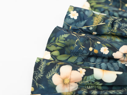 Printed Ruffle Dress - Flowers