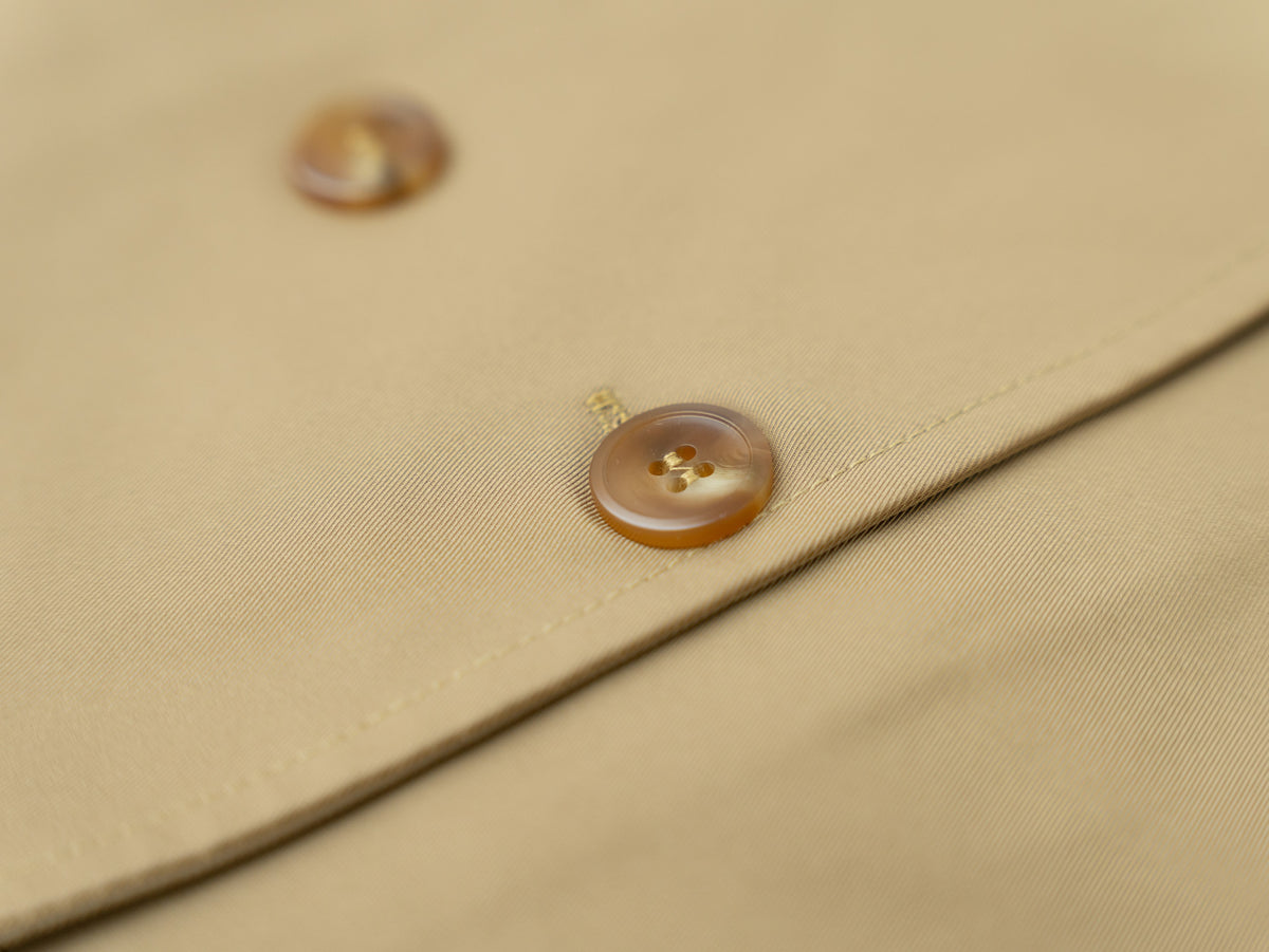 Button Wrap Skirt