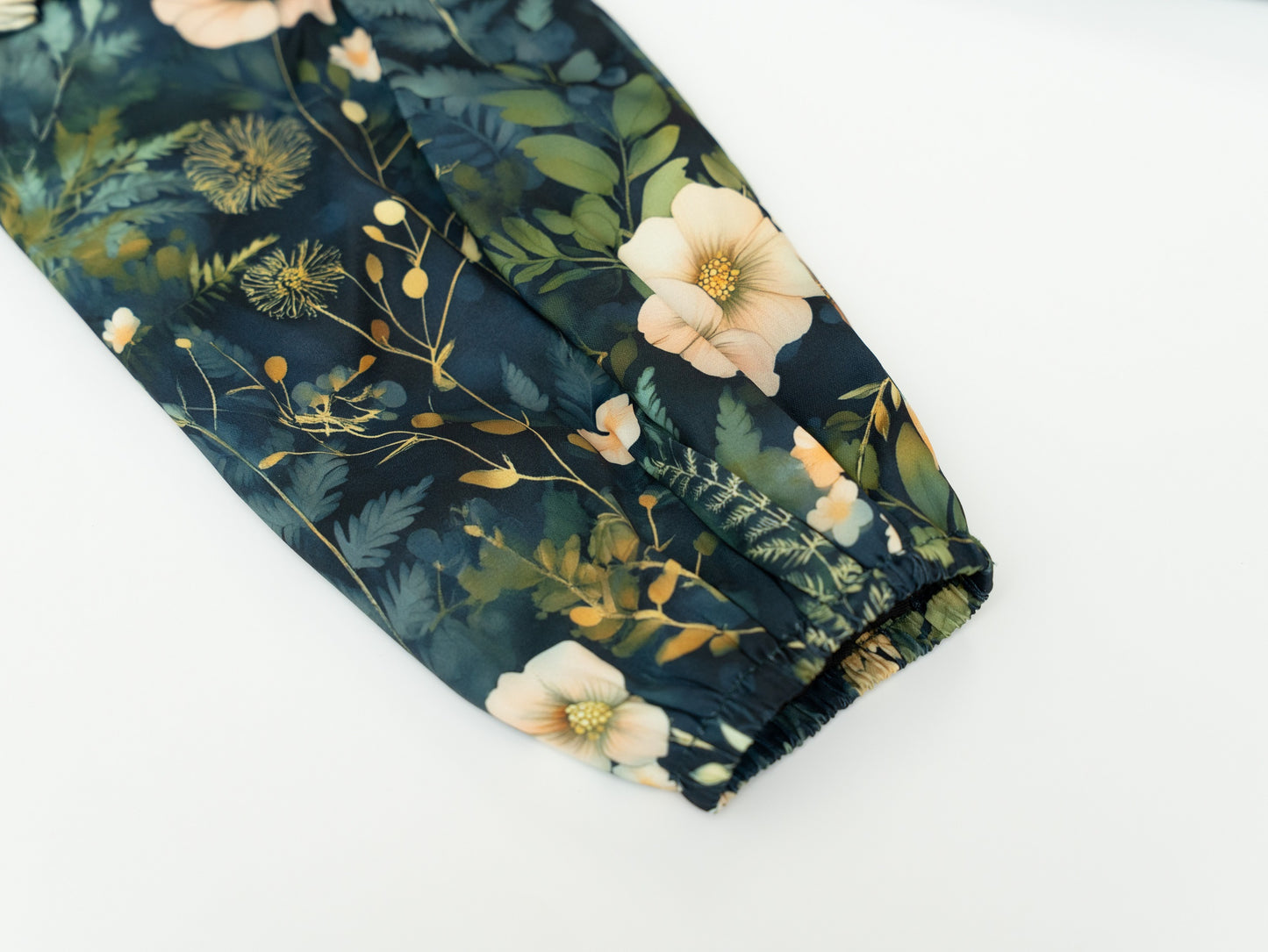 Printed Ruffle Dress - Flowers