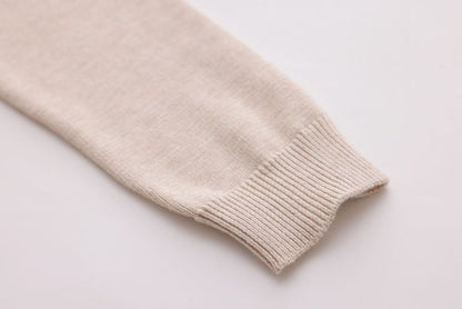 Cable-Knit Cardigan - Stone