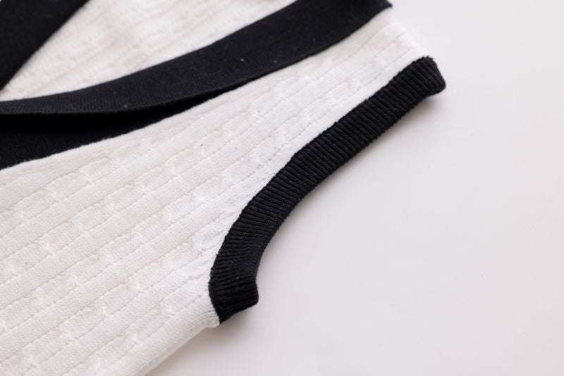 Knit Vest - Black
