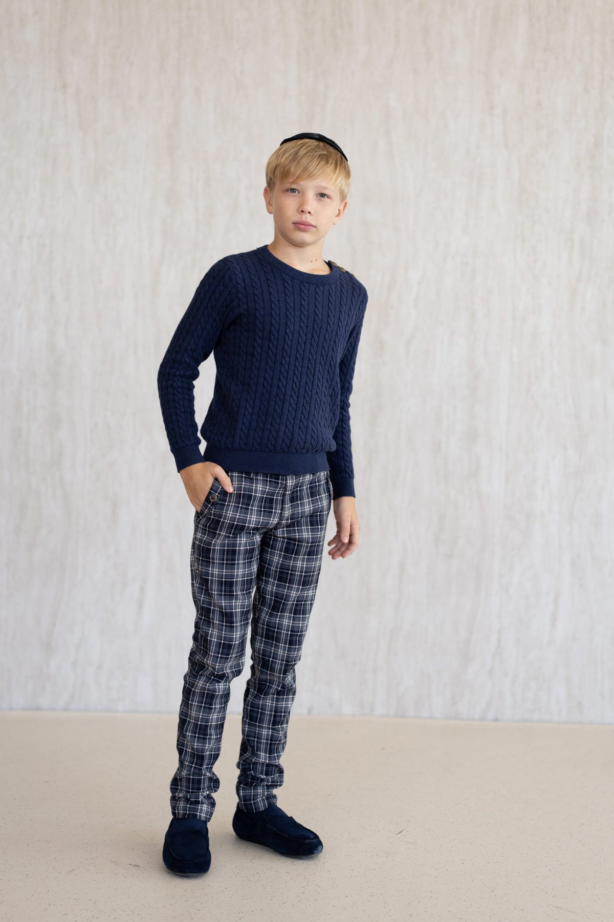 Burberry Trousers - Navy