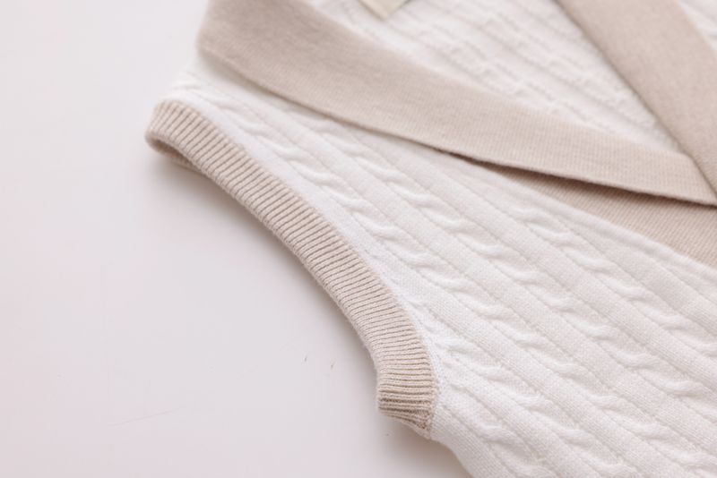 Knit Vest - Mocha