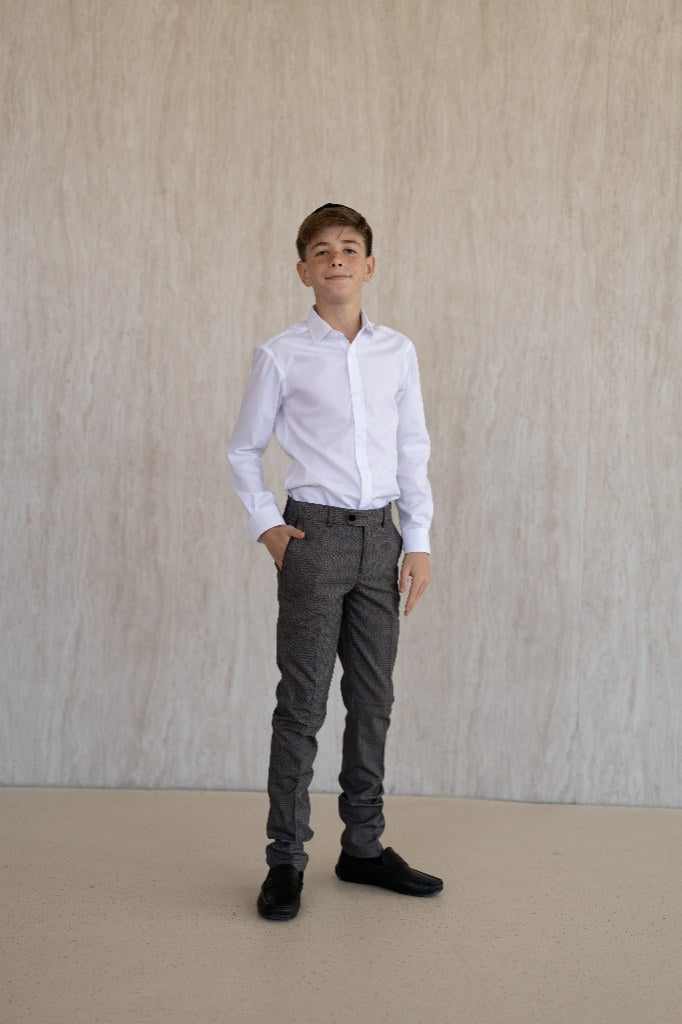 Velvet Trousers - Grey