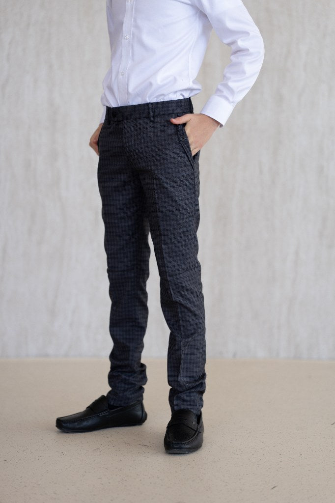 Pepita Trousers - Grey