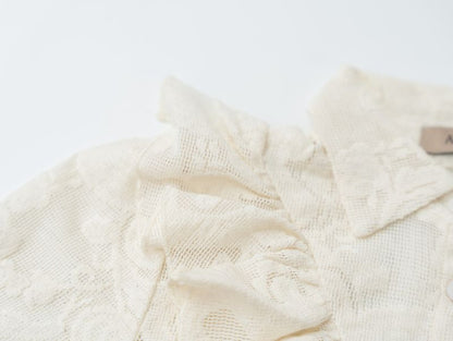 Lace Blouse - Cream