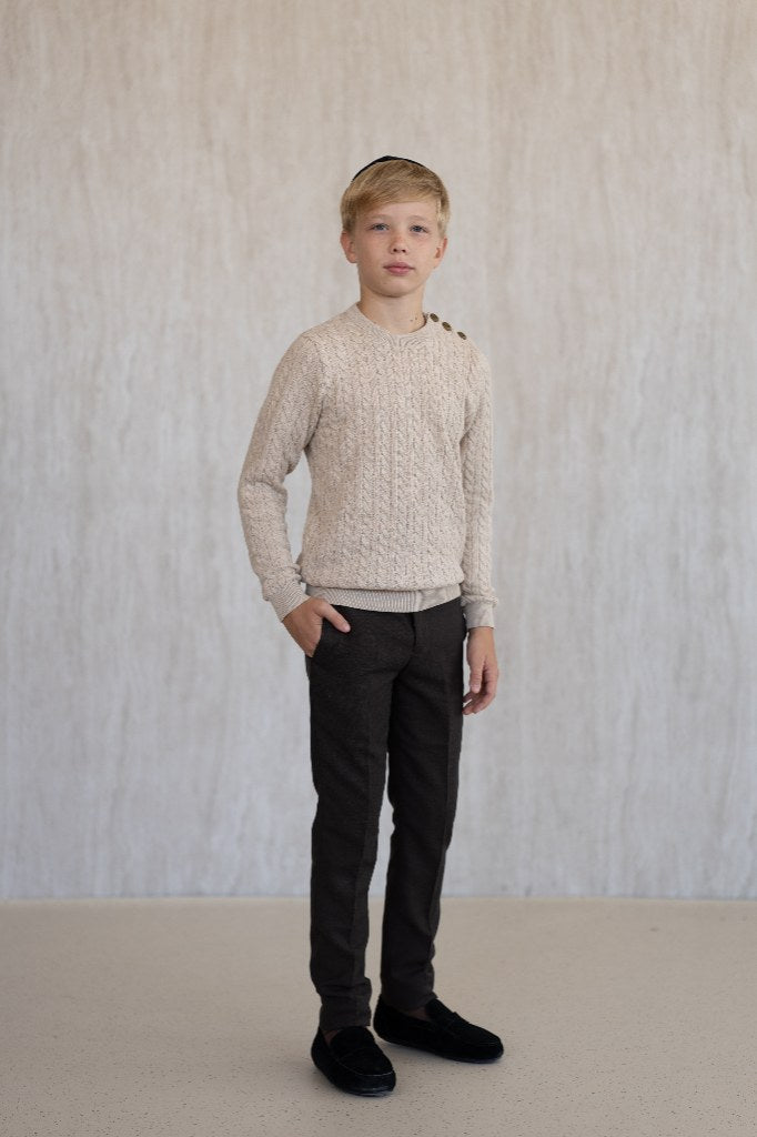 Classic Trousers - Cacao