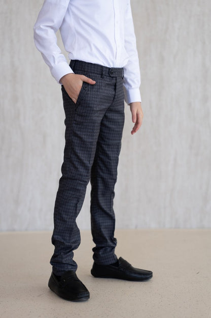 Pepita Trousers - Grey